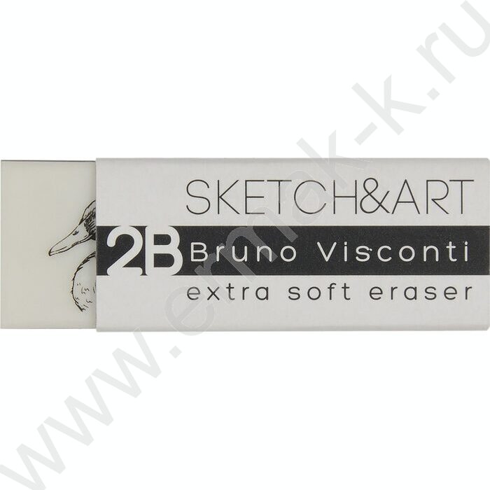 Ластик художественный Sketch&Art супермягкий 2B | Фото 1