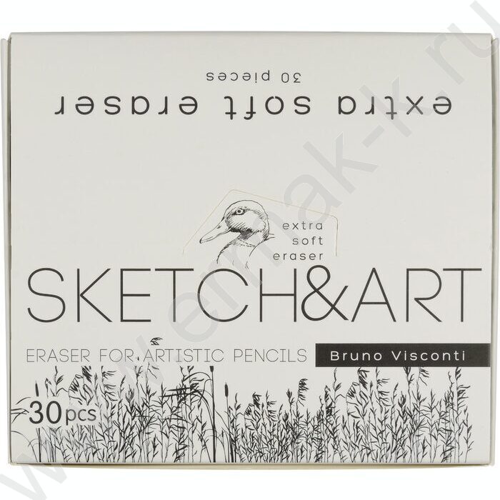 Ластик художественный Sketch&Art супермягкий 2B | Фото 2