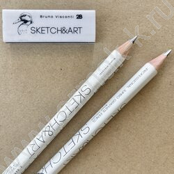 Ластик художественный Sketch&Art супермягкий 2B | Фото 4