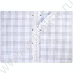 Тетрадь  80л А4 клетка/спираль "CarbonStyle" /лак/ ассорти | Фото 3