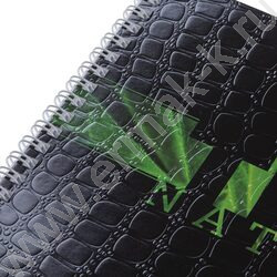 Тетрадь  96л А4 клетка/спираль "Nature" тиснение CROCO ассорти | Фото 5