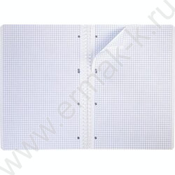 Тетрадь  96л А4 клетка/спираль "Nature" тиснение CROCO ассорти | Фото 7