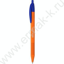 Ручка шар авт U-208 Matic Orange 1.0мм, синяя /корпус-треугольный, оранжевый | Фото 1