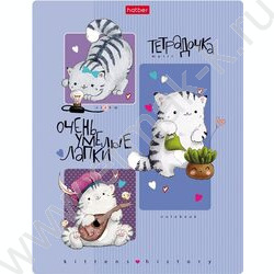Тетрадь  24л клетка "Приключения кота Пирожка" 5видов | Фото 3