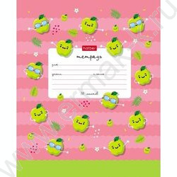 Тетрадь  18л клетка "Привет лето!" 5видов | Фото 2