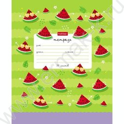 Тетрадь  18л клетка "Привет лето!" 5видов | Фото 3