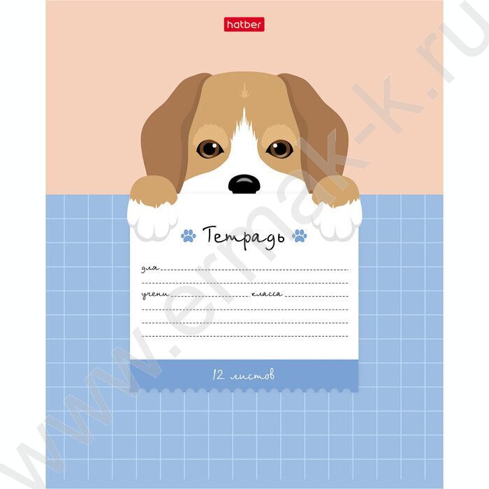 Тетрадь  12л клетка крупная "Поиграй со мной" 5видов | Фото 4