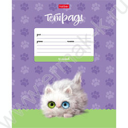 Тетрадь  12л линейка "Кошарики" 5видов | Фото 3