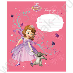 Тетрадь  12л линейка "София Прекрасная" 5видов | Фото 5