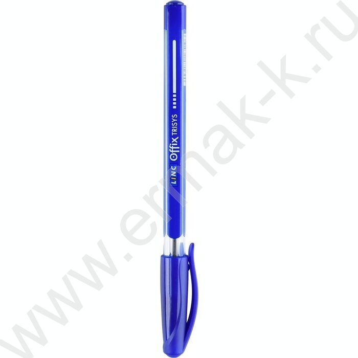 Ручка шар Trisys синяя 0,7мм /треугольный корпус/ | Фото 3