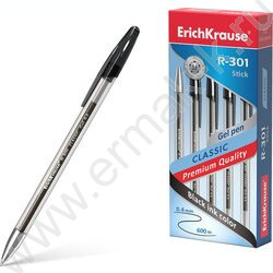Ручка гелевая черная 0,5мм  R-301 Classic Gel Stick | Фото 2