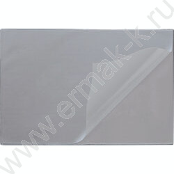 Накладка на стол 49*65см с верхним прозр. листом /серый металлик | Фото 2