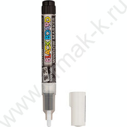 Маркер-жидкий мел /белый/ 3мм круг "Black Board Marker" /водная основа | Фото 1