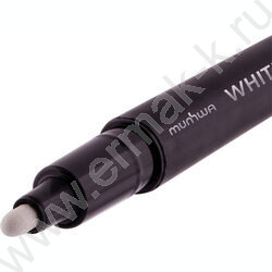 Маркер перм. /белый/ 2-4мм круг | Фото 3