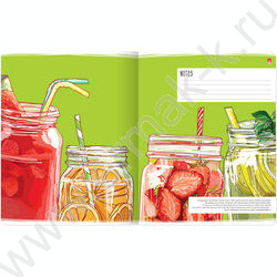 Тетрадь  48л клетка "My refresh" 5видов | Фото 8