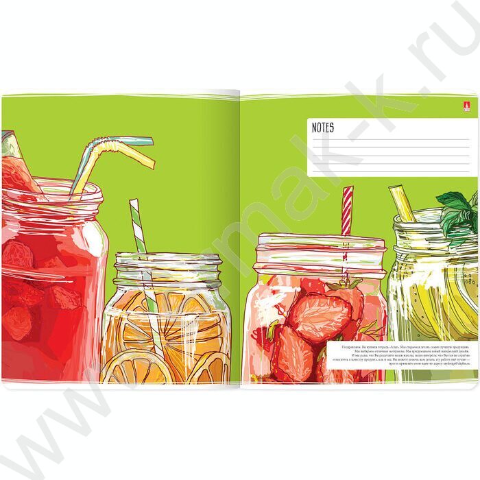 Тетрадь  48л клетка "My refresh" 5видов | Фото 8