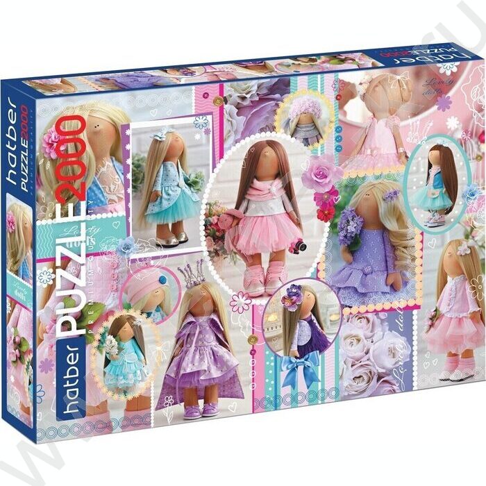 Пазлы 2000 Куколки | Фото 1