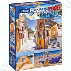 Пазлы 2000 Летний вояж | Фото 1