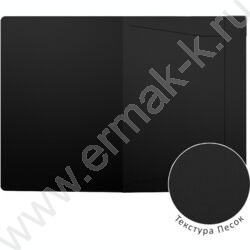 Папка на резинках Matt Classic черная A4 | Фото 3