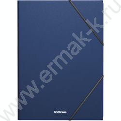 Папка на резинках Matt Classic синяя A4 | Фото 1