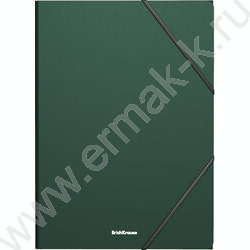 Папка на резинках Matt Classic зеленая A4 | Фото 1