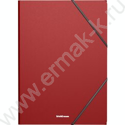 Папка на резинках Matt Classic красная A4 | Фото 1