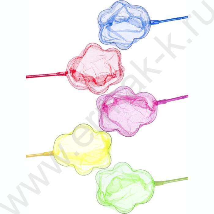 Сачок Цветок 70*22см ассорти | Фото 1