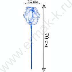 Сачок Цветок 70*22см ассорти | Фото 2