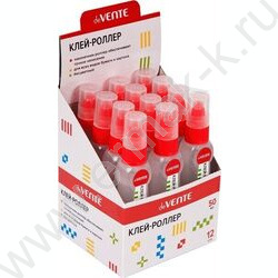 Клей-роллер канцелярский  50мл / пластик бутылочка-карандаш | Фото 2