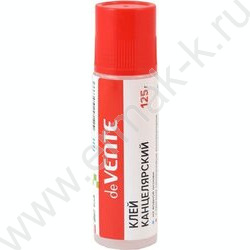 Клей канцелярский 125мл в пластиковой бутылочке-карандаше с силиконовым аппликатором | Фото 1