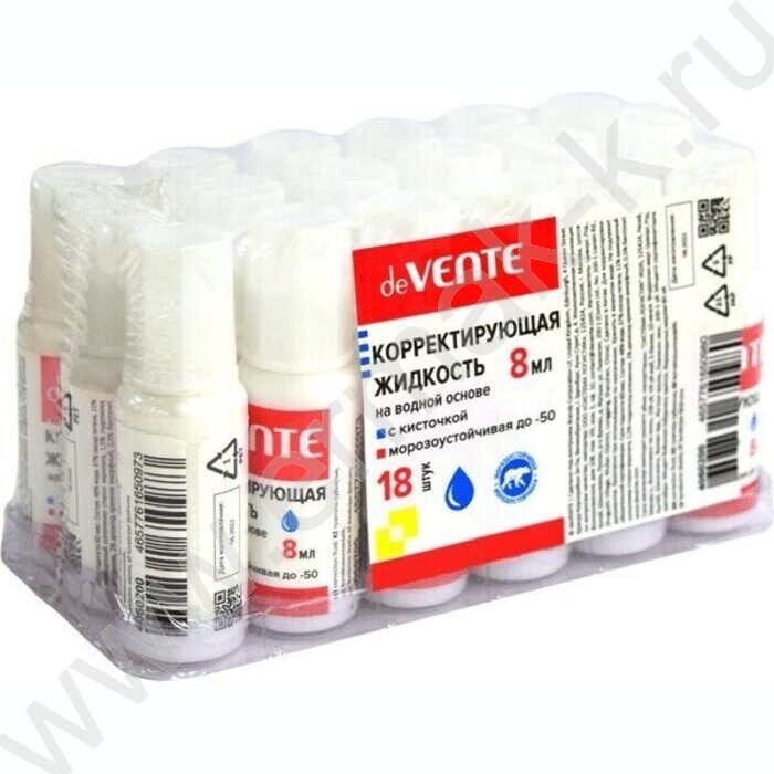 Штрих-корректор  8мл с кисточкой /на водной основе /морозоустойчивая | Фото 2