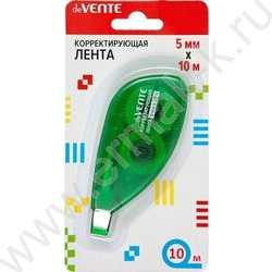 Корректирующая лента 5мм*10м полупрозрачный корпус - ассорти, фронтальный аппликатор, карт.блист | Фото 2