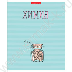 Тетрадь предметная 48л Химия /глянц лам микротекстура/ | Фото 1