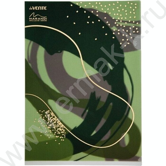 Папка уголок А4 " Morandi. Sparkle" полупрозрачная искрящаяся фактура с рисунком, тиснен, 0,18мм | Фото 1