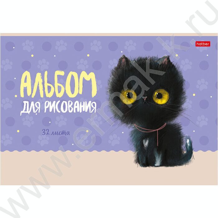 Альбом д/рисования 32л "Кошарики" /мат.лам./ 5видов | Фото 5