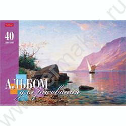 Альбом д/рисования 40л "Страна грез" /тиснение/ 5видов | Фото 1