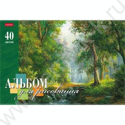 Альбом д/рисования 40л "Страна грез" /тиснение/ 5видов | Фото 3
