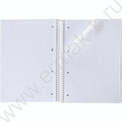 Тетрадь 160л А4 клетка/спираль/тв.обл. "Романтика" | Фото 2