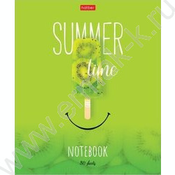Тетрадь  80л линейка "Summer time" /глянец/ ассорти | Фото 1
