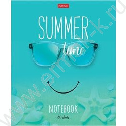 Тетрадь  80л линейка "Summer time" /глянец/ ассорти | Фото 4