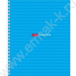 Тетрадь  96л клетка/спираль "Constructor" /глянц. ламинация/ ассорти | Фото 3