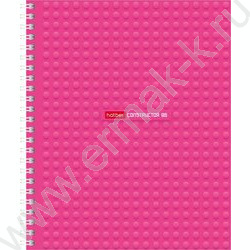 Тетрадь  96л клетка/спираль "Constructor" /глянц. ламинация/ ассорти | Фото 4