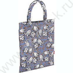 Сумка-шопер 32*40см 10L /разноцветная "Tulips" | Фото 1