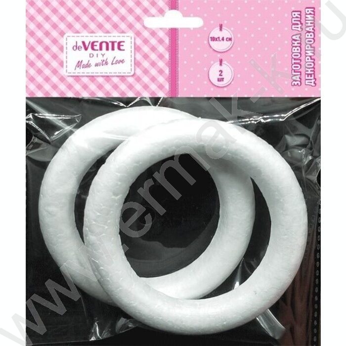 Пенопластовые фигурки Кольца 100*14мм/2шт | Фото 1