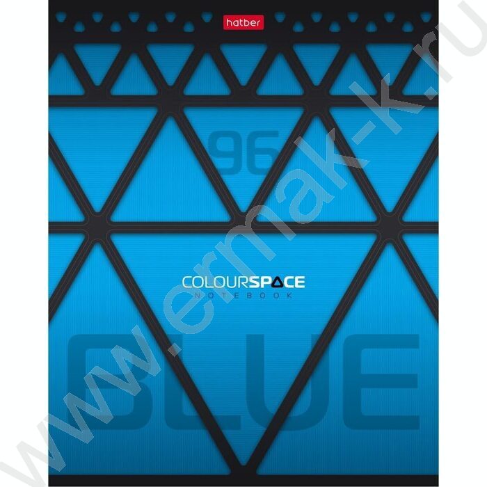 Тетрадь  96л клетка "ColourSpace" /лак /5видов | Фото 4