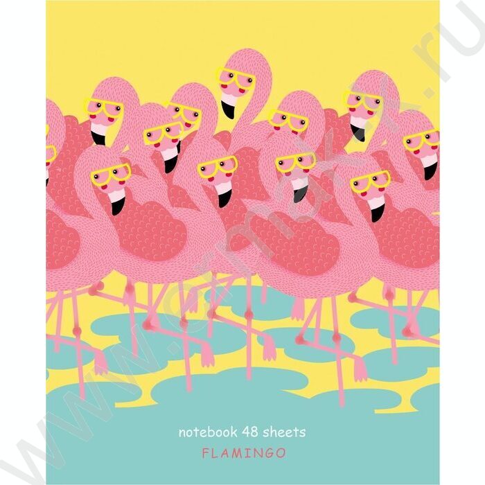 Тетрадь  48л клетка "Ребятам о зверятах" (блок эконом) | Фото 2