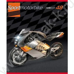 Тетрадь  48л клетка "Мото" (блок эконом) | Фото 5