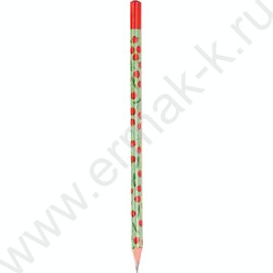 Карандаш ч/гр HB Ergo First Cherry Boom /трехгранный /заточенный | Фото 1
