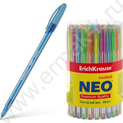 Ручка шар Neo® Stick Cocktail 0,7мм, синяя | Фото 2