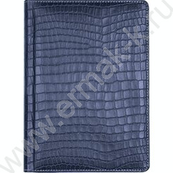 Книга алфавитная  64л A5 "Wild" /тв.обл. иск.кожа /темно-синяя | Фото 1